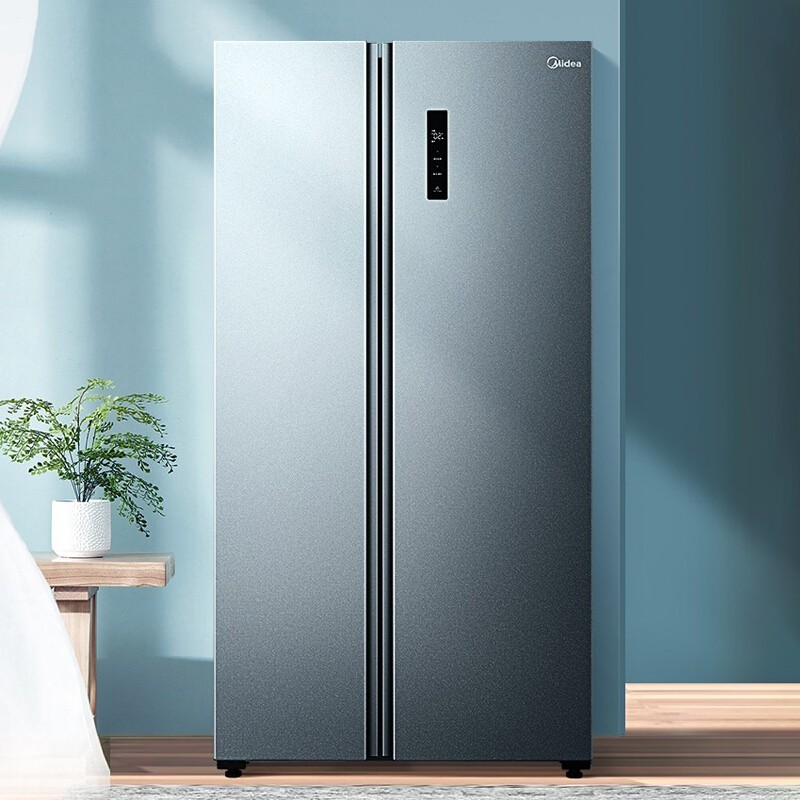 606L对开门风冷无霜大容量超薄一级智能家用节能电冰箱